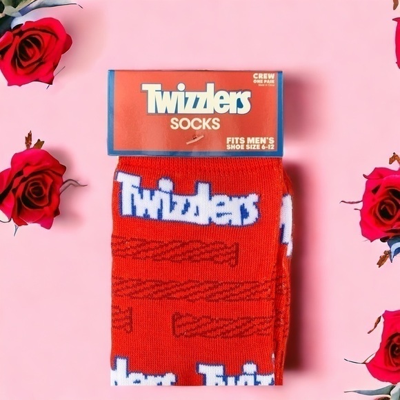Twizzlers Socks | NWT Crew Socks | Size Men's 6-12 - Picture 3 of 6